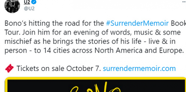 Stories of Surrender Bono se confiesa
