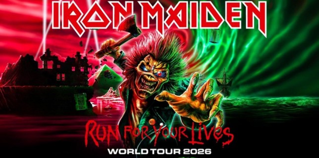 Iron Maiden celebra 50 años con mega tour